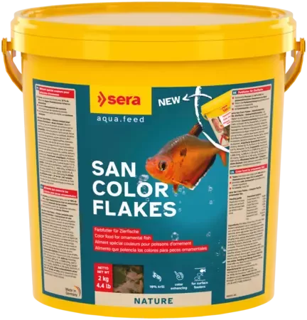 Sera San Color Flakes Renk Artırıcı Pul Balık Yemi 500gr Kovadan Bölme