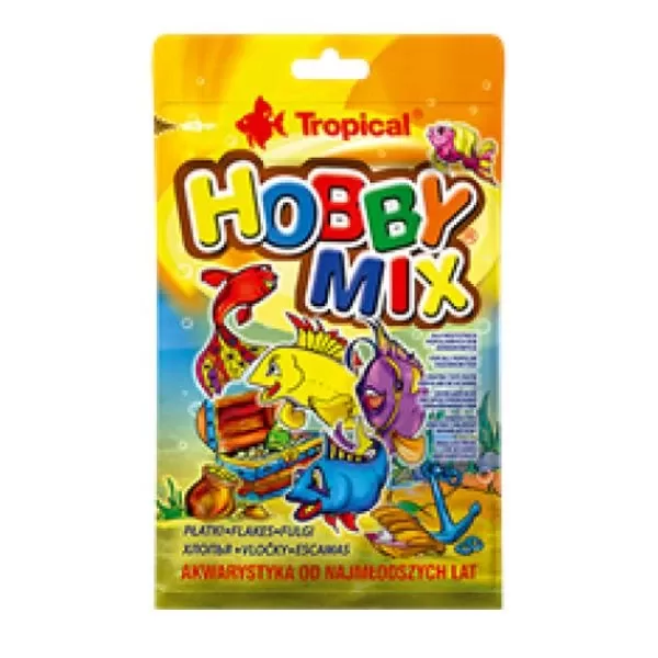 Tropical Balık Yemi Hobby Mix 12 gr Küçük Balıklar İçin