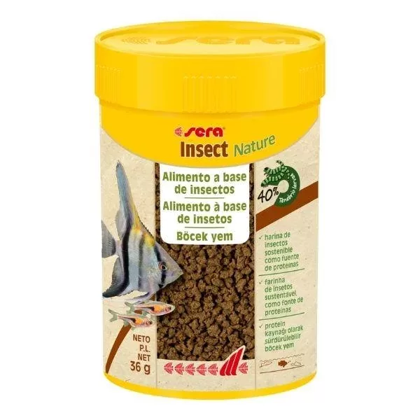 Sera Balık Yemi Insect Nature 36 gr Böcek Bazlı Granül