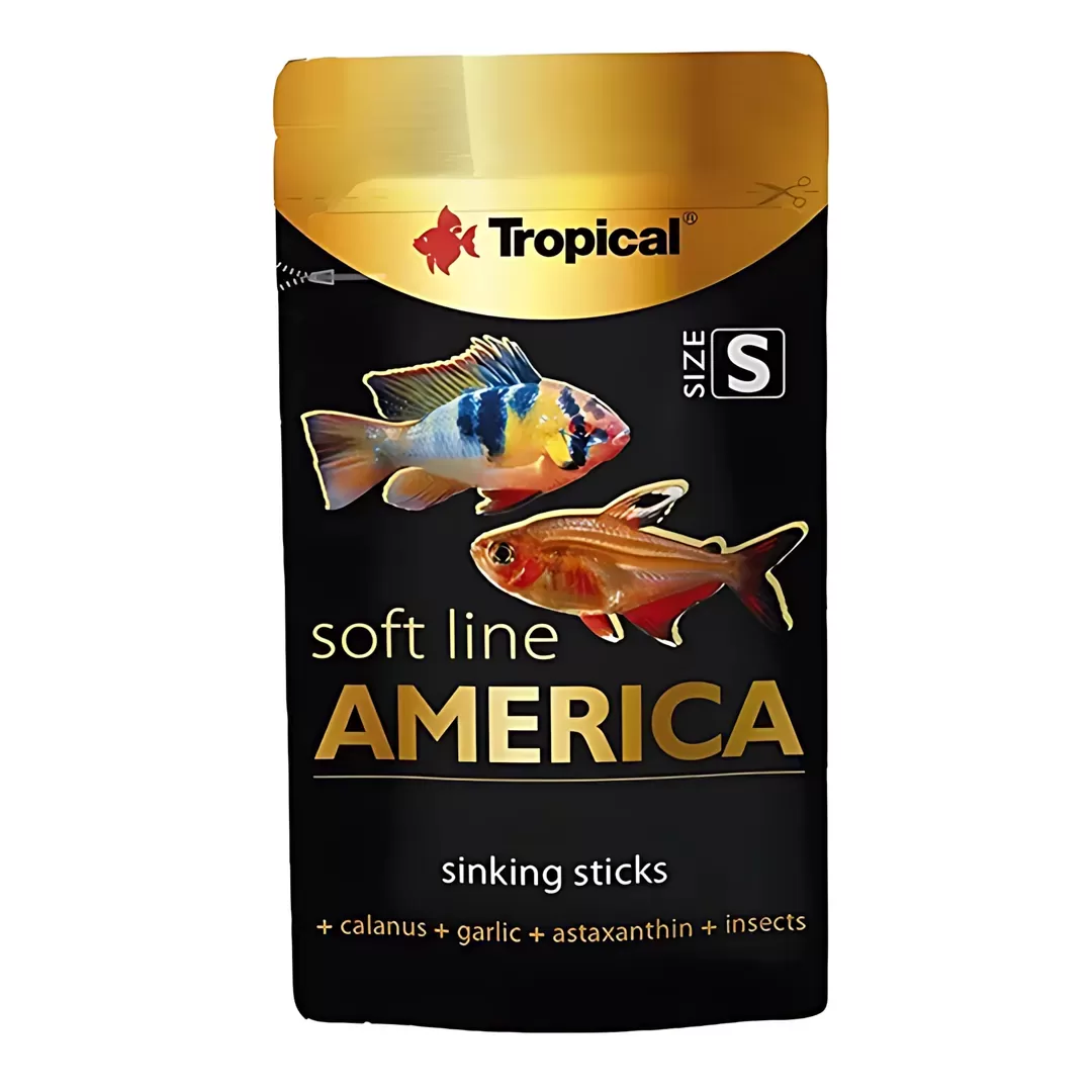 Tropical Soft Line America Size S 10 gr Yumuşak Balık Yemi