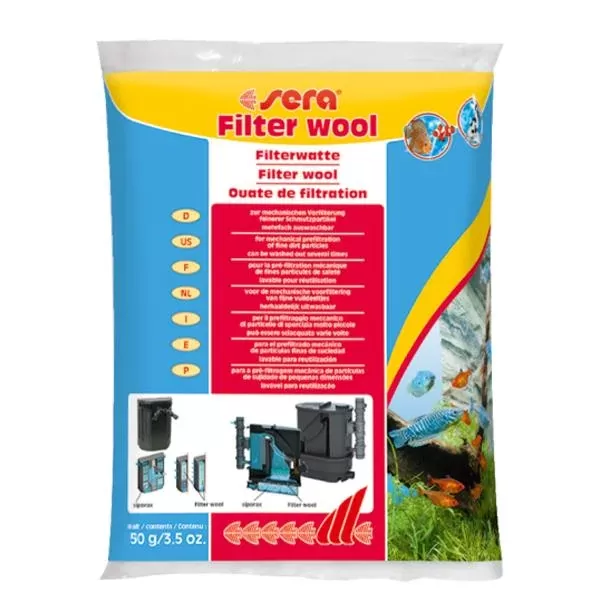 Sera Elyaf 50 gr Akvaryum Filtre Malzemesi