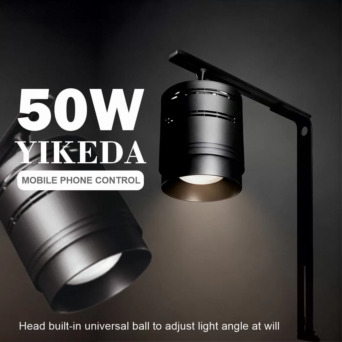 YIKEDA 50W Bluetooth Kontrollü Spot Led